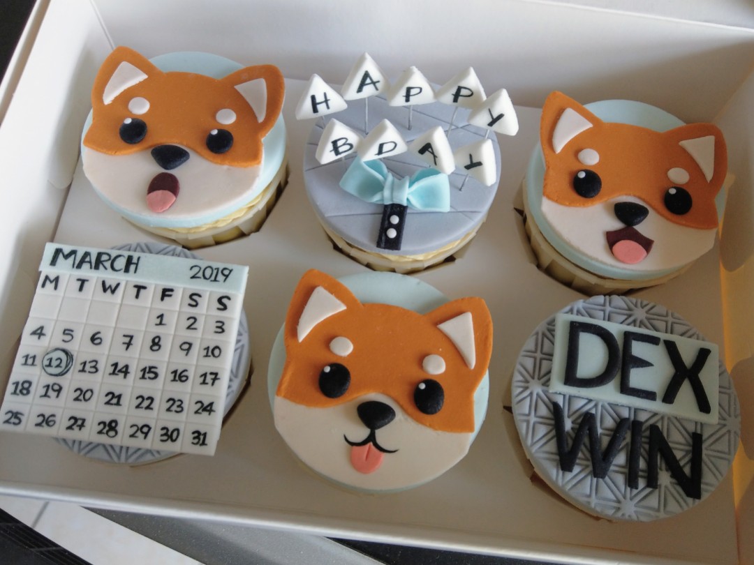Shiba inu cupcakes 2025