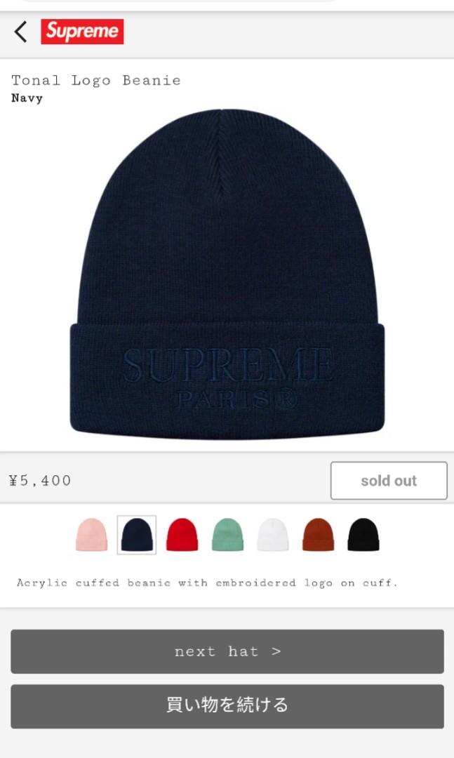 Supreme ss19 beanie 2025