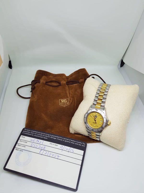 Gold ladies outlet tag watches