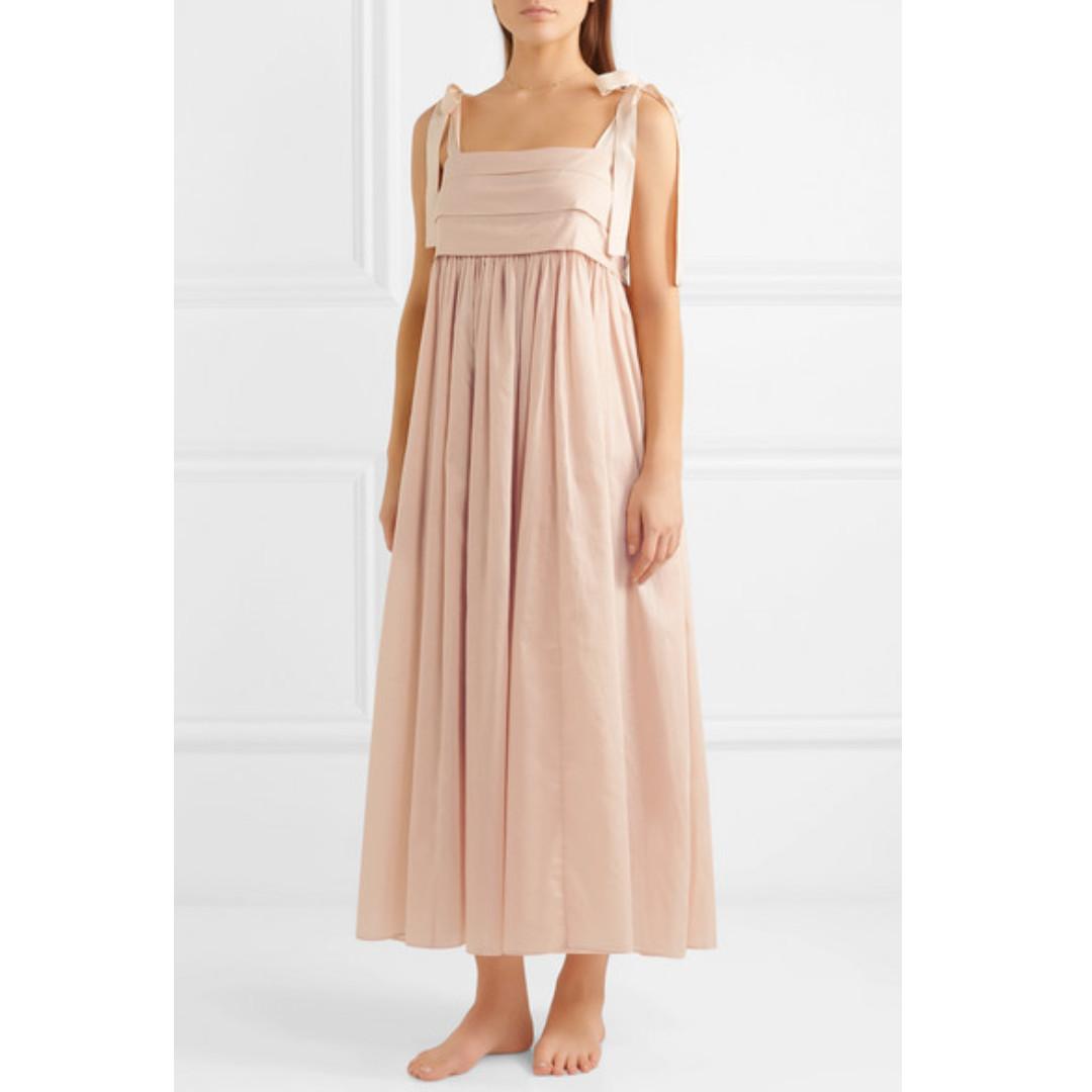 pink summer maxi dress