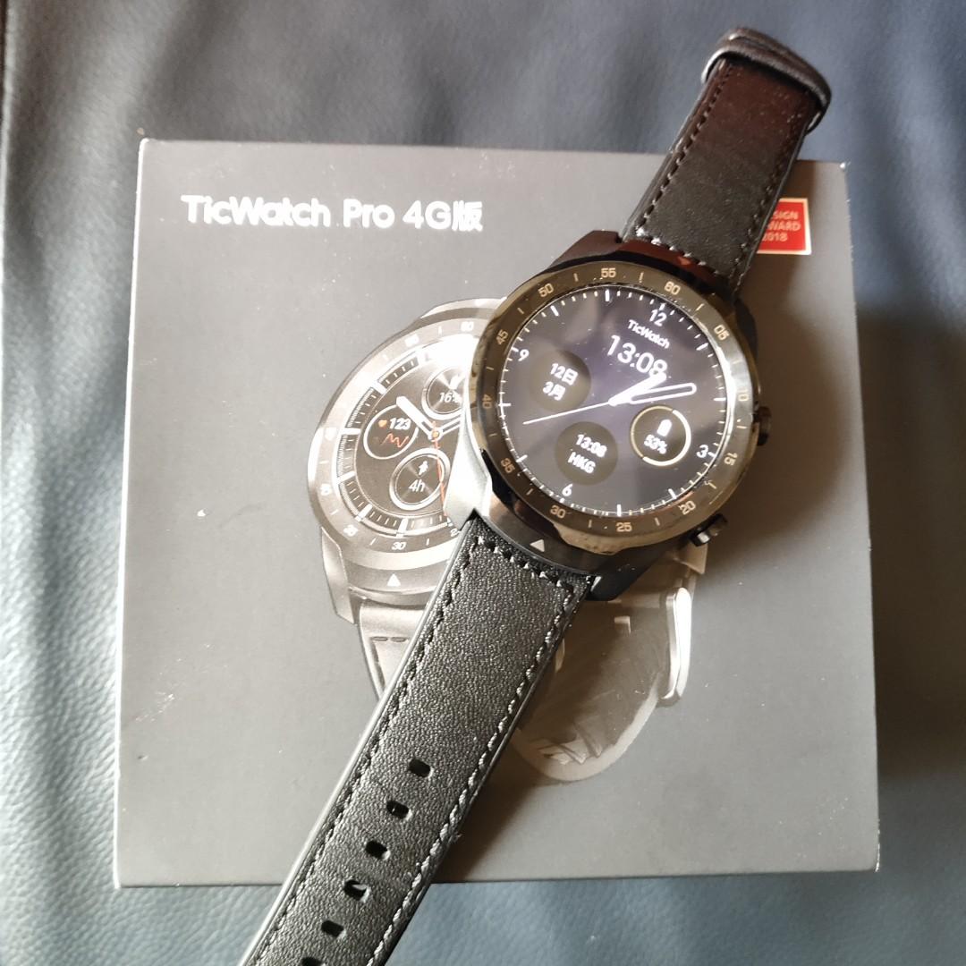It's not bad to experience ticwatch Pro 4G at the beginning of esim |  esimwatch