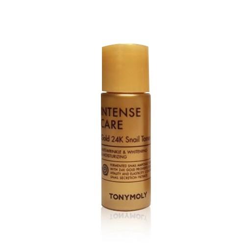 tony moly intense care gold 24k snail toner