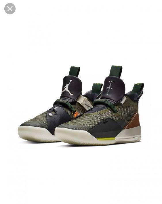 Travis scott x top air jordan 33