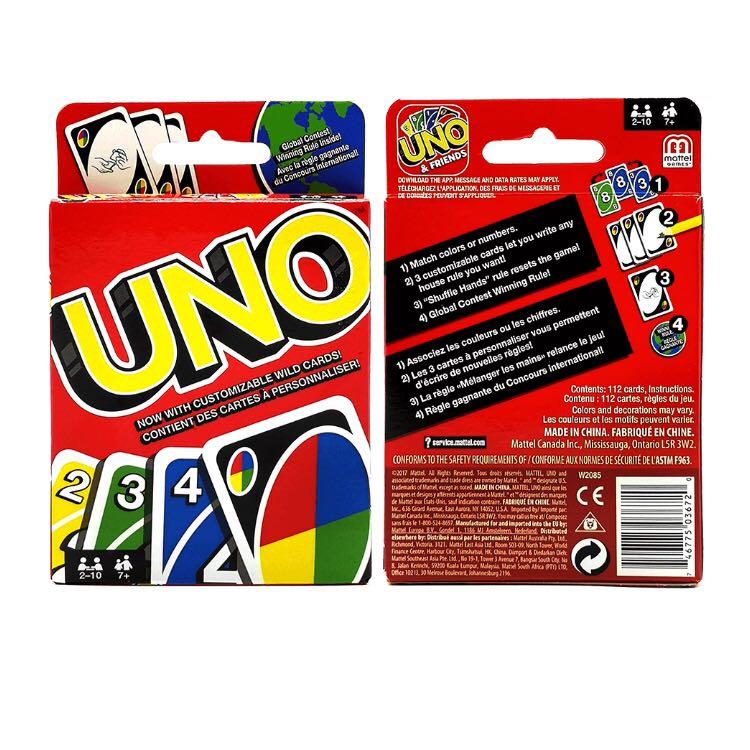 Uno Card Game Toys Games Board Games Cards On Carousell