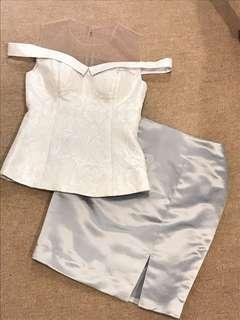 Grey Set Dress