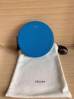 Celine藍色零錢包