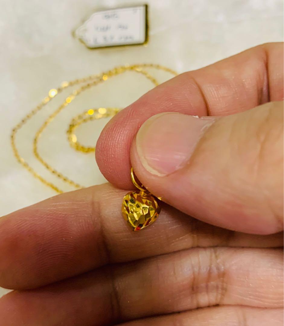 Real gold baby new arrivals necklace