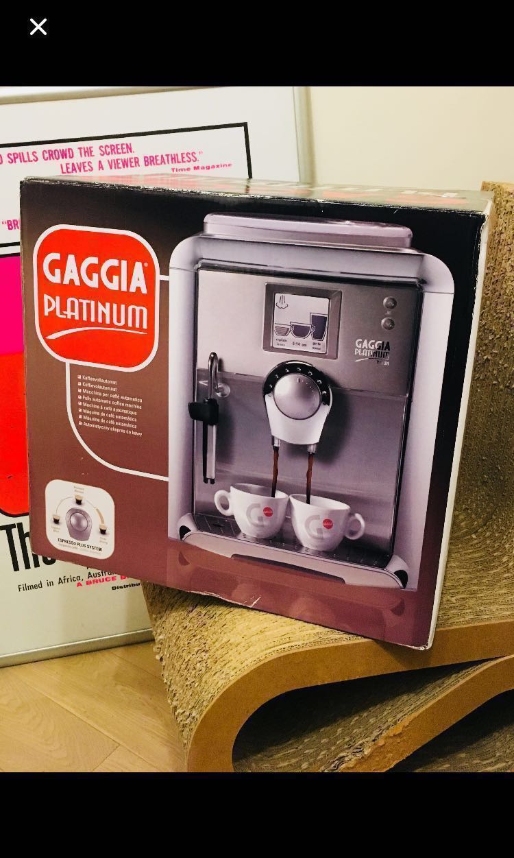 全新英國版New Gaggia Platinum Vision 