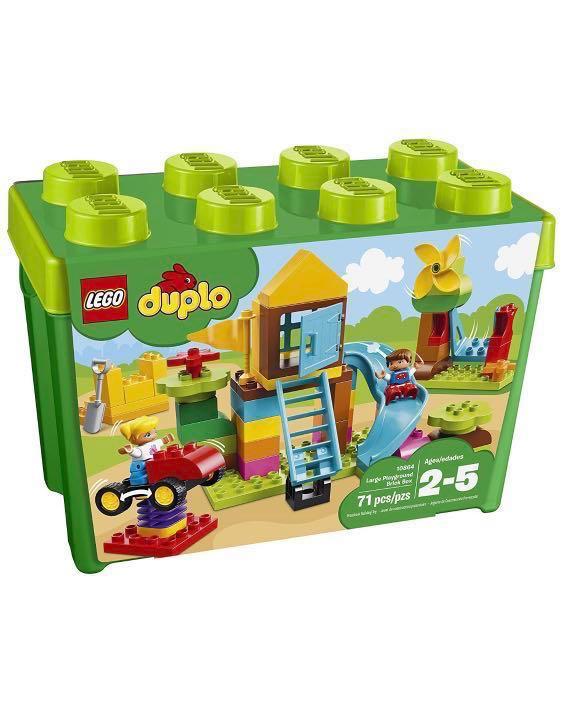 lego duplo large playground brick box 10864 building block
