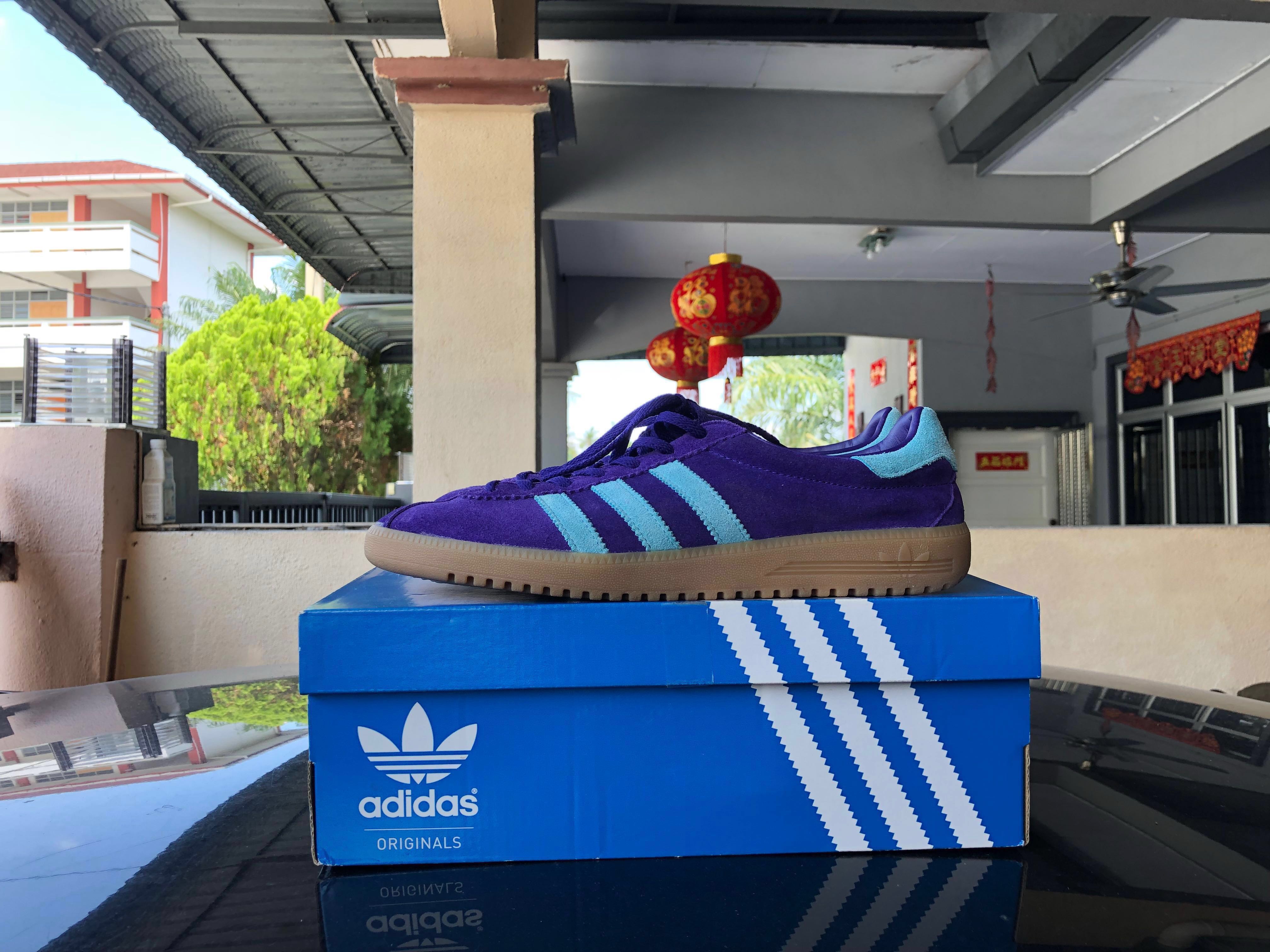 adidas bermuda purple