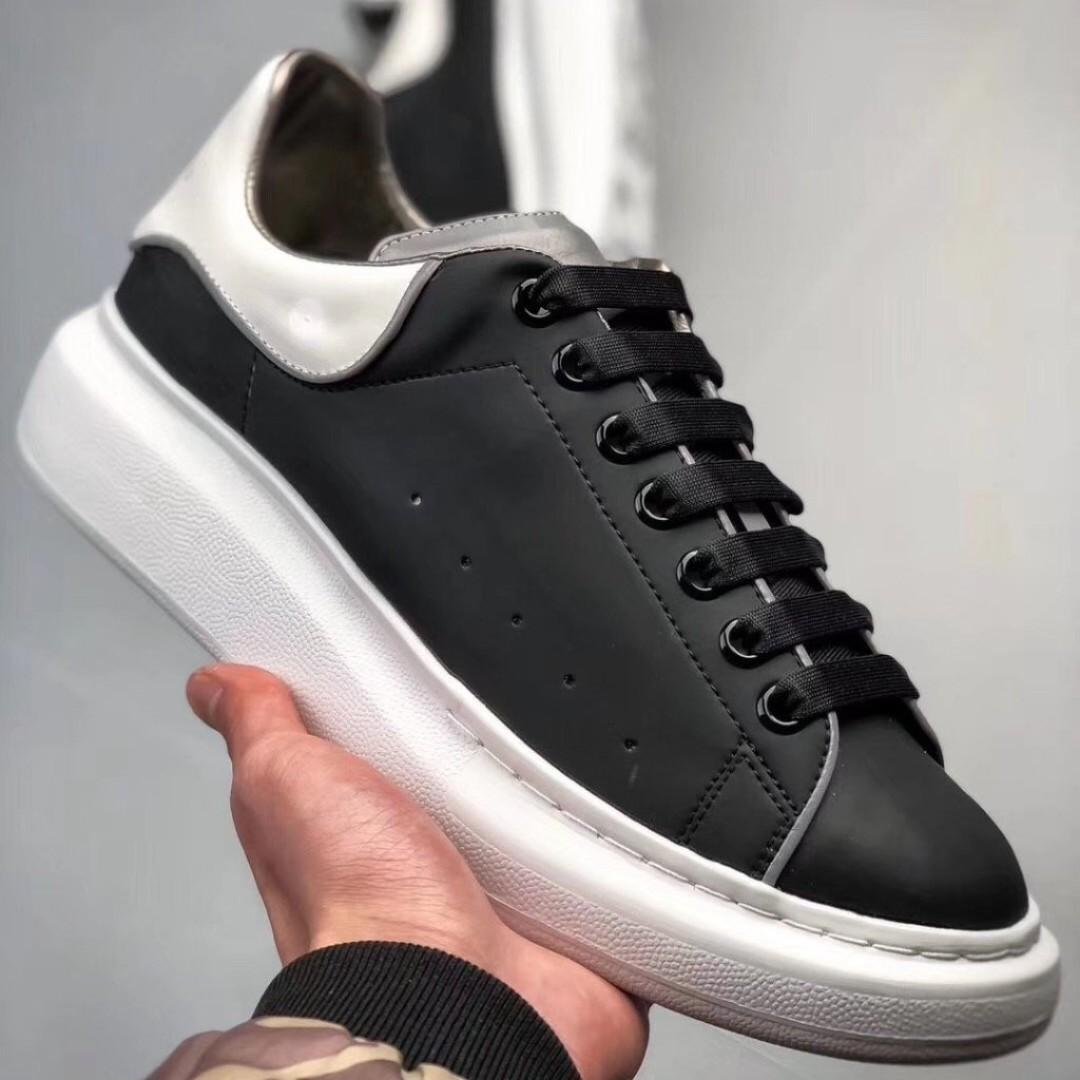 alexander mcqueen reflective black