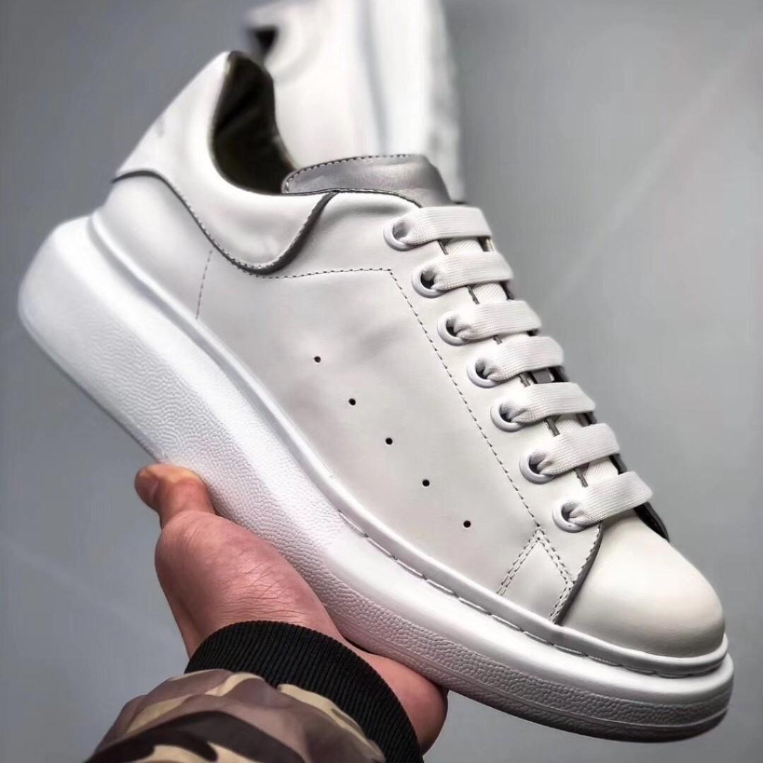 alexander mcqueen reflective sneakers womens