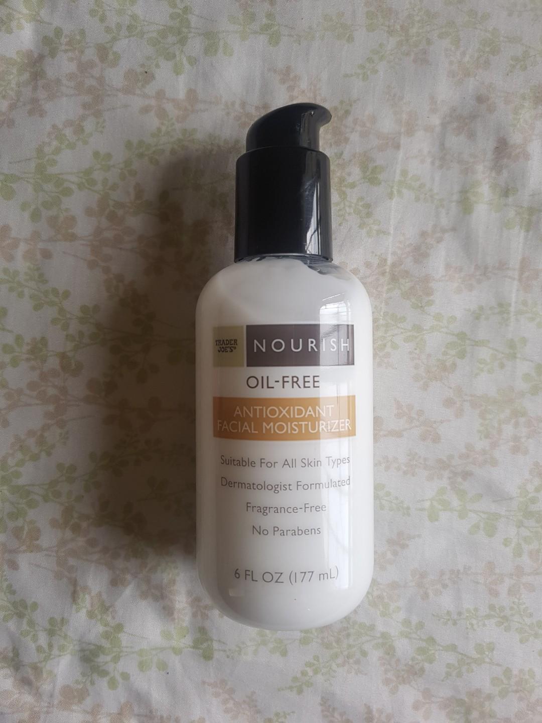 trader joe's antioxidant facial moisturizer
