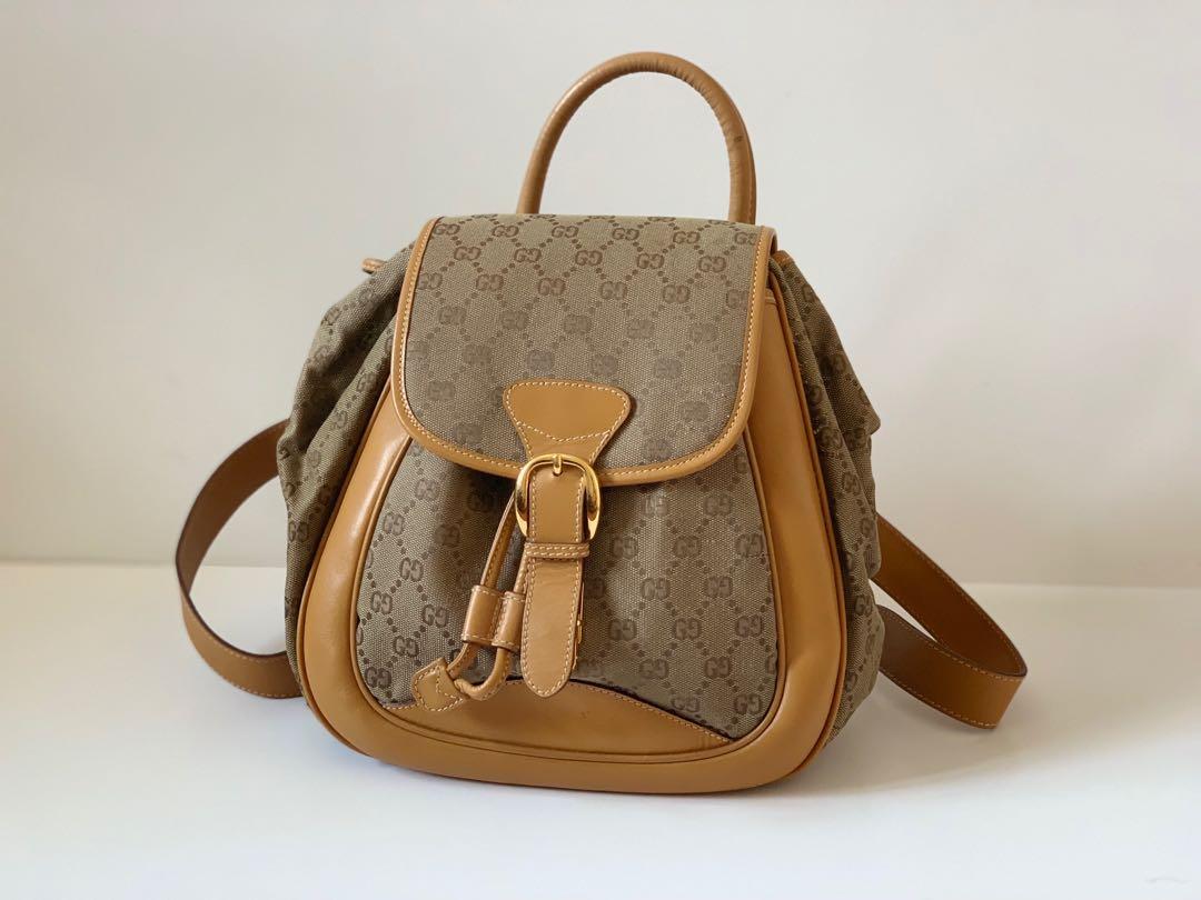 gucci vintage backpack