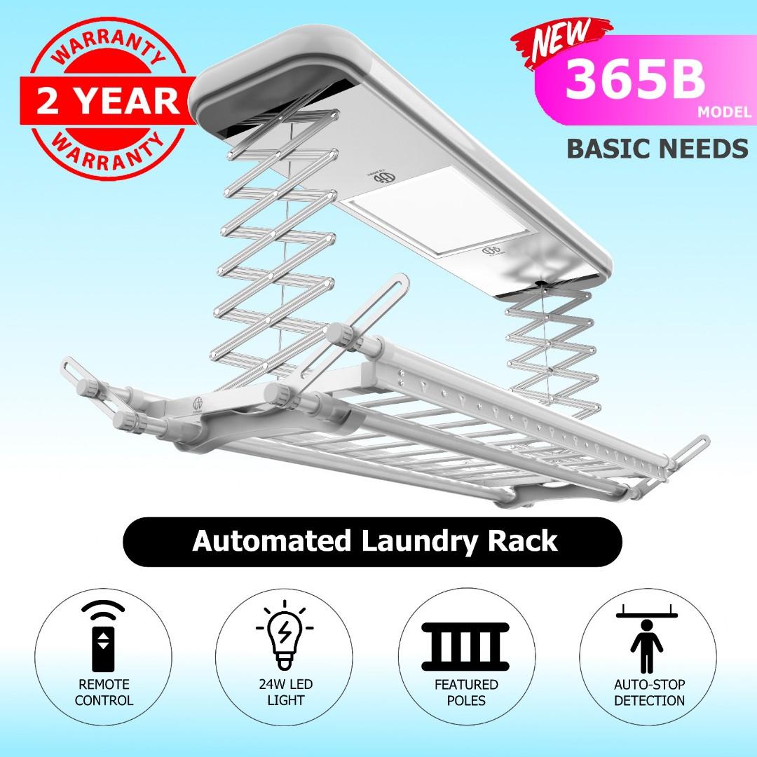 Automation Cloth Laundry Hanger Remote Electric Ceiling Clothes