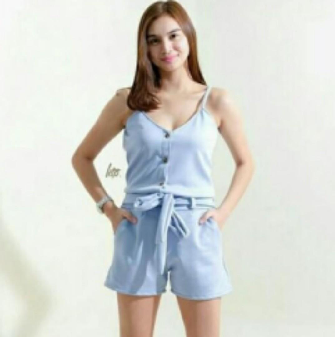 baby blue rompers