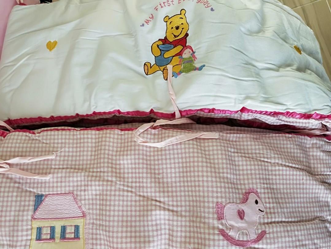 winnie the pooh cot bumper