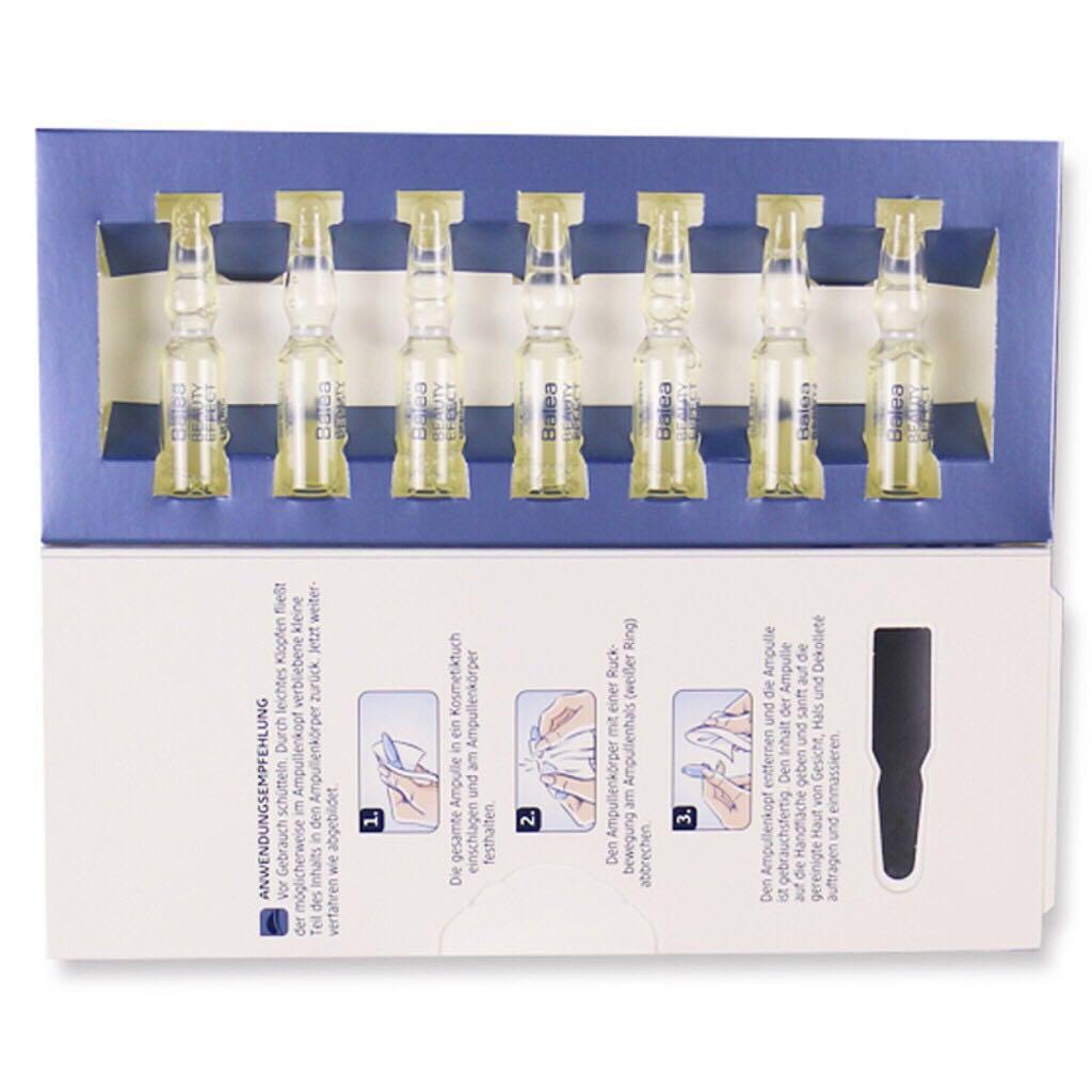 Balea Beauty Effect Lifting Treatment Ampoules With Hyaluronic Acid 7 x