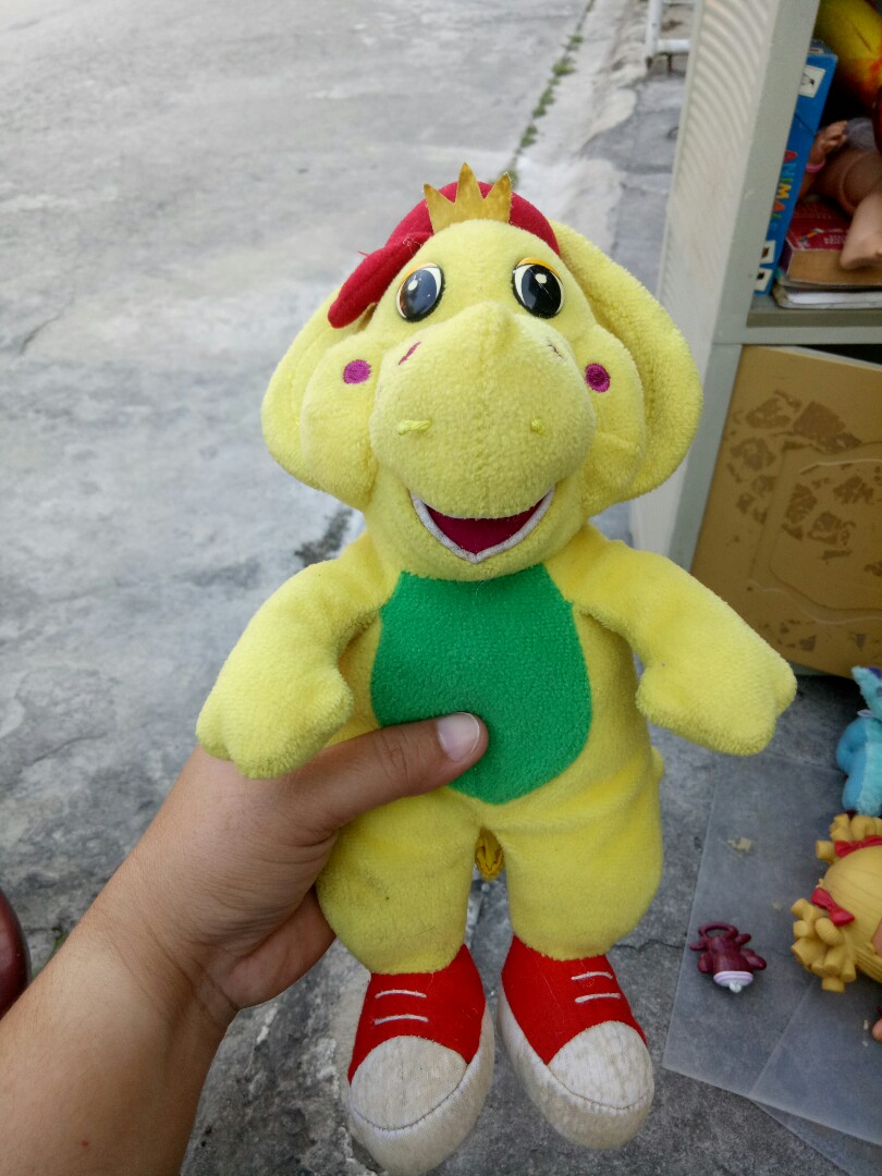 baby bop stuffed toy