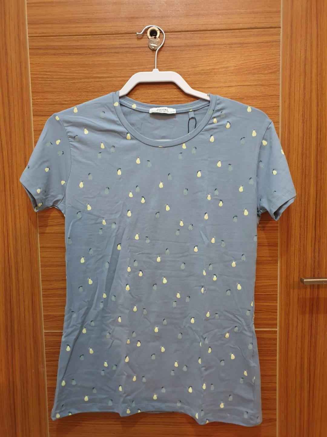 Bershka cute tshirt (Category: Shirts) located in Makati City. Submitted by treenasamonte (Listing ID 219187733, Image 1). Description: Brand new Bershka tshirt SRP: 15.99 euros (see tag for price and size).