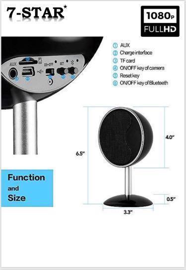 Bvcam bluetooth speaker hotsell