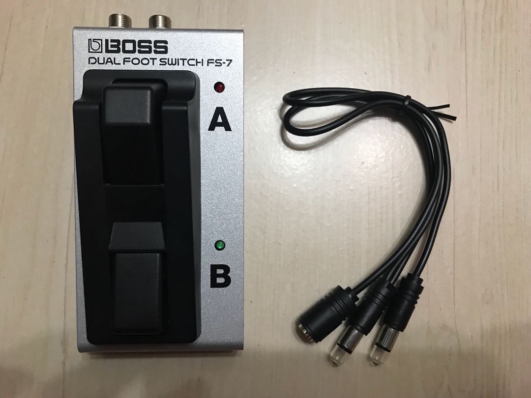 Boss foot switch FS7, 興趣及遊戲, 音樂、樂器 & 配件, 樂器配件 Carousell