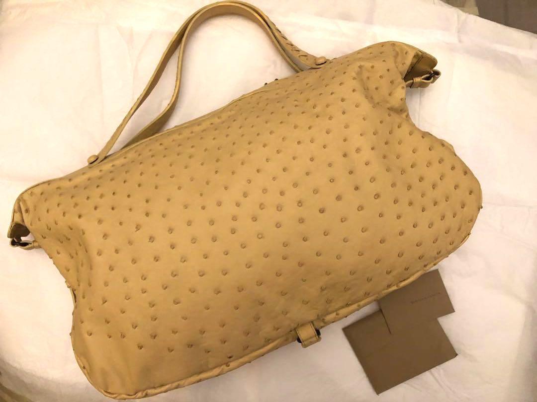 bottega veneta ostrich bag