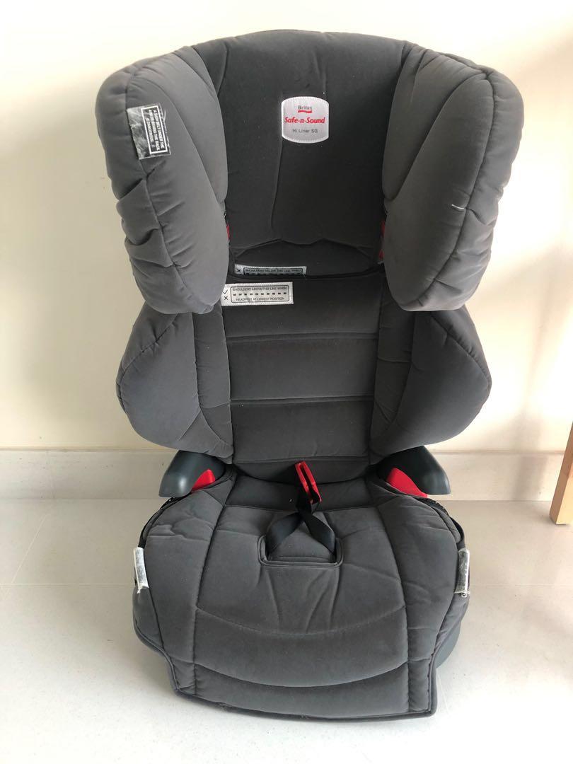 Britax Safe n Sound Hi Liner SG booster seat Babies Kids Going Out Car Seats on Carousell