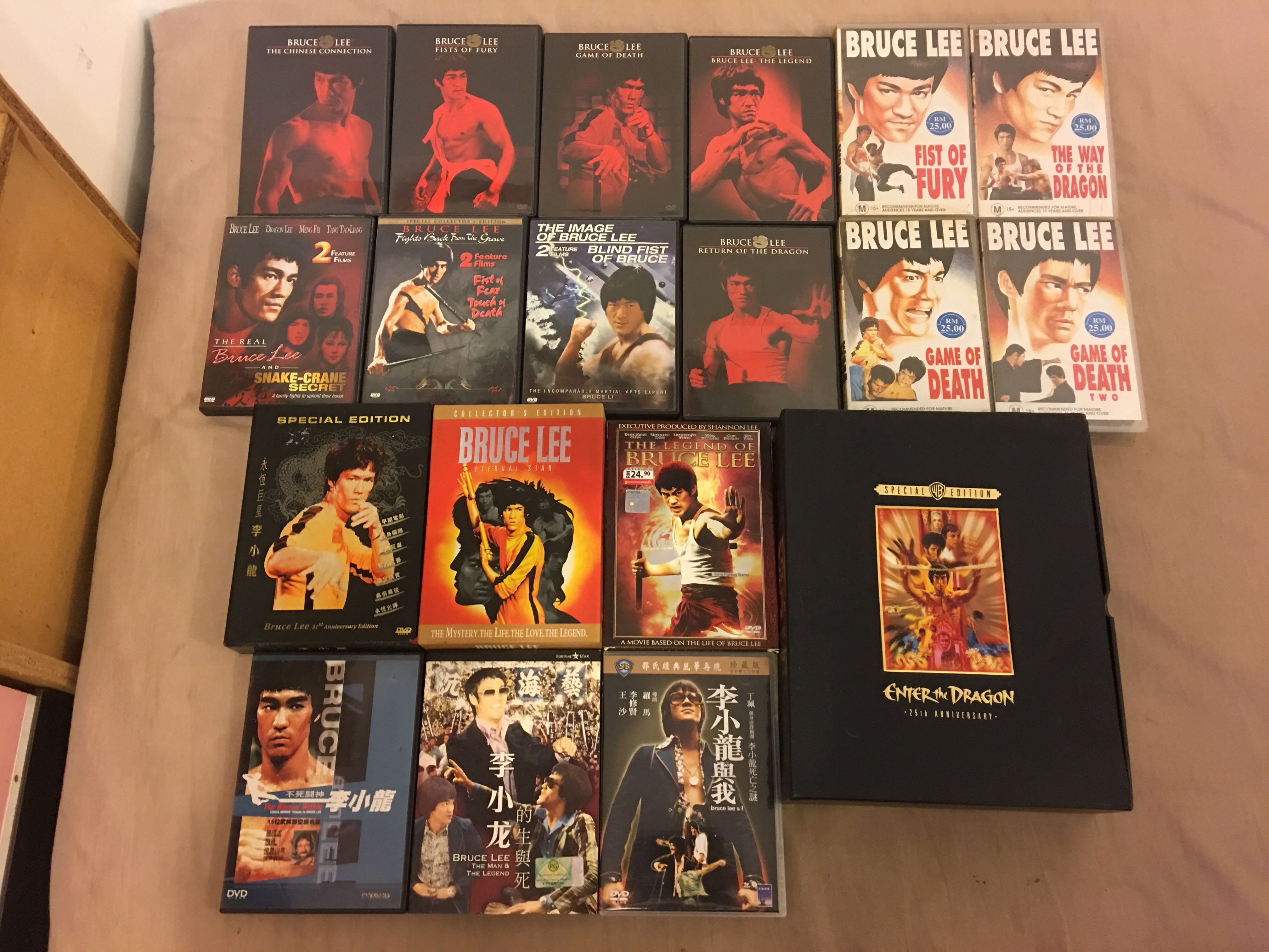 bruce lee movie collection