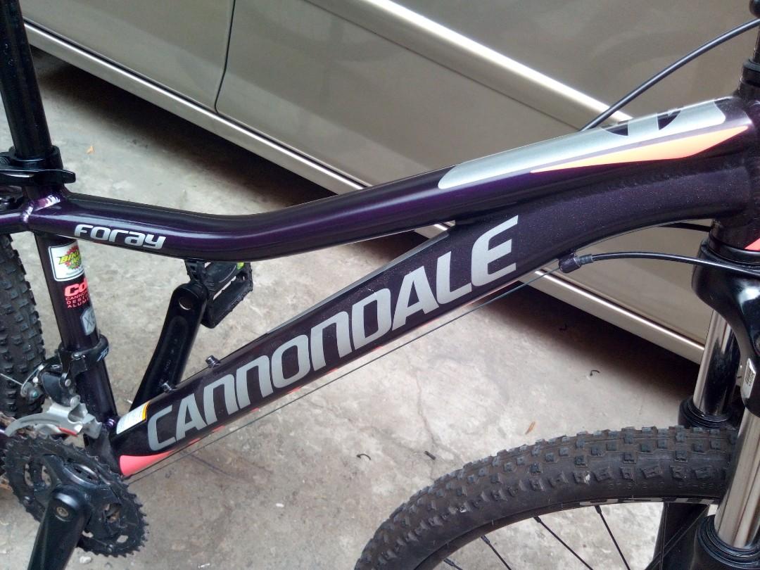cannondale foray 2018
