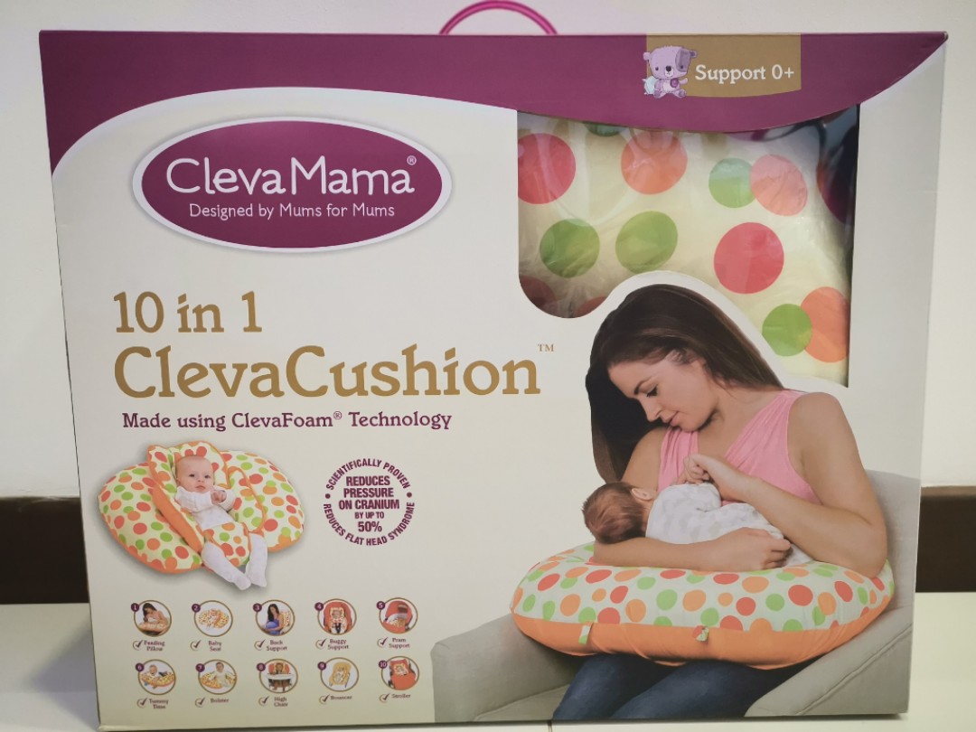 Clevacushion 10 in 1 nursing pillow clearance