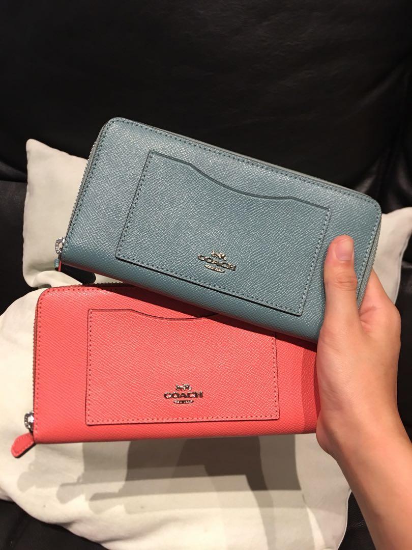 coach new york pink purse