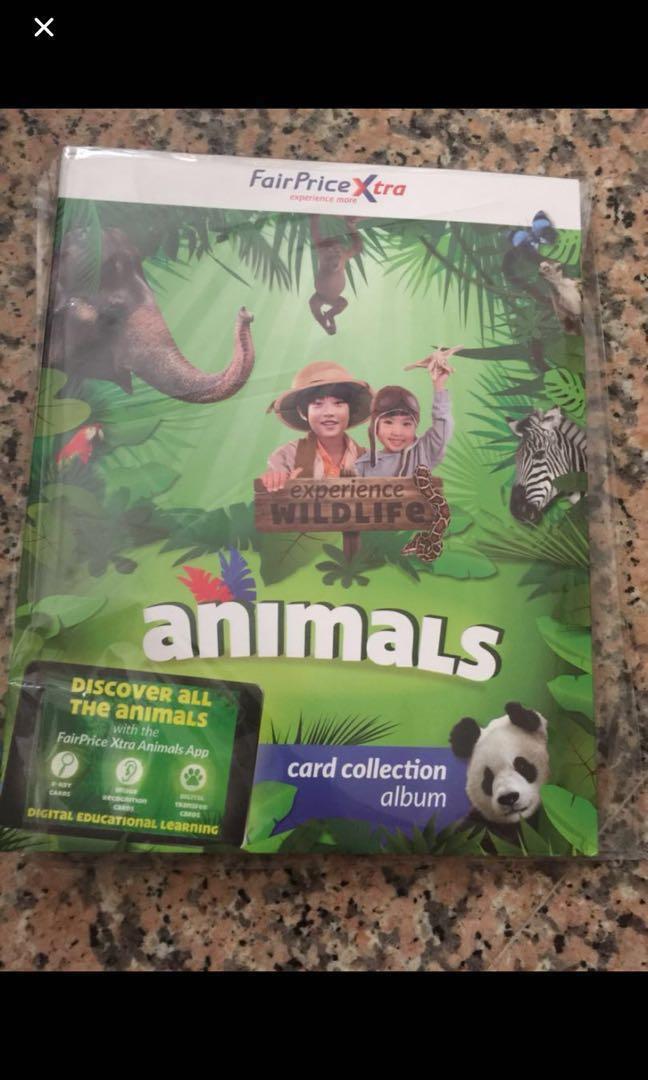 Complete NTUC Xtra Animal card album with all 108 cards, Hobbies & Toys, Memorabilia