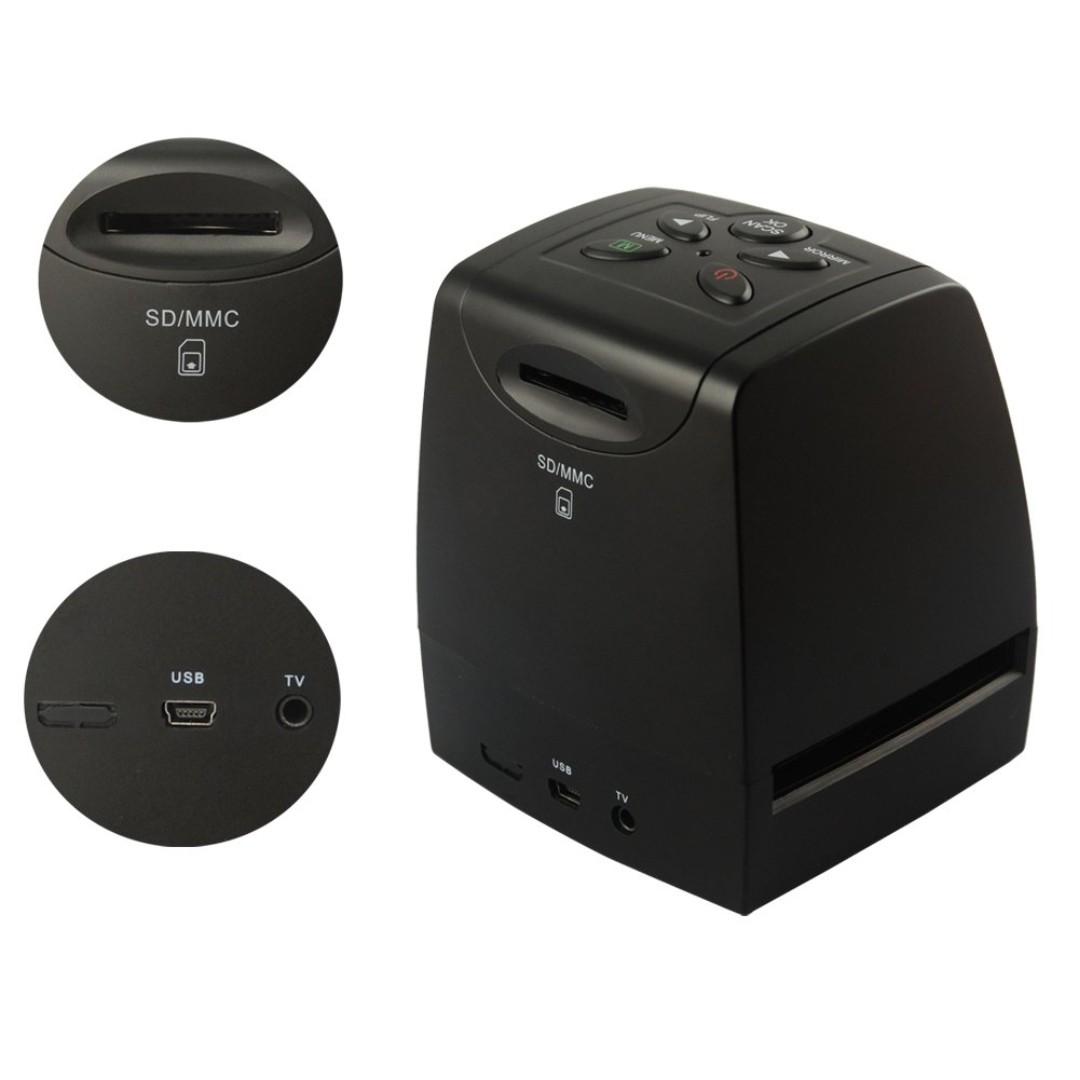 COOLEADNew 5MP 35mm Negative Film Slide VIEWER Scanner USB Digital Color Photo Copier 1199