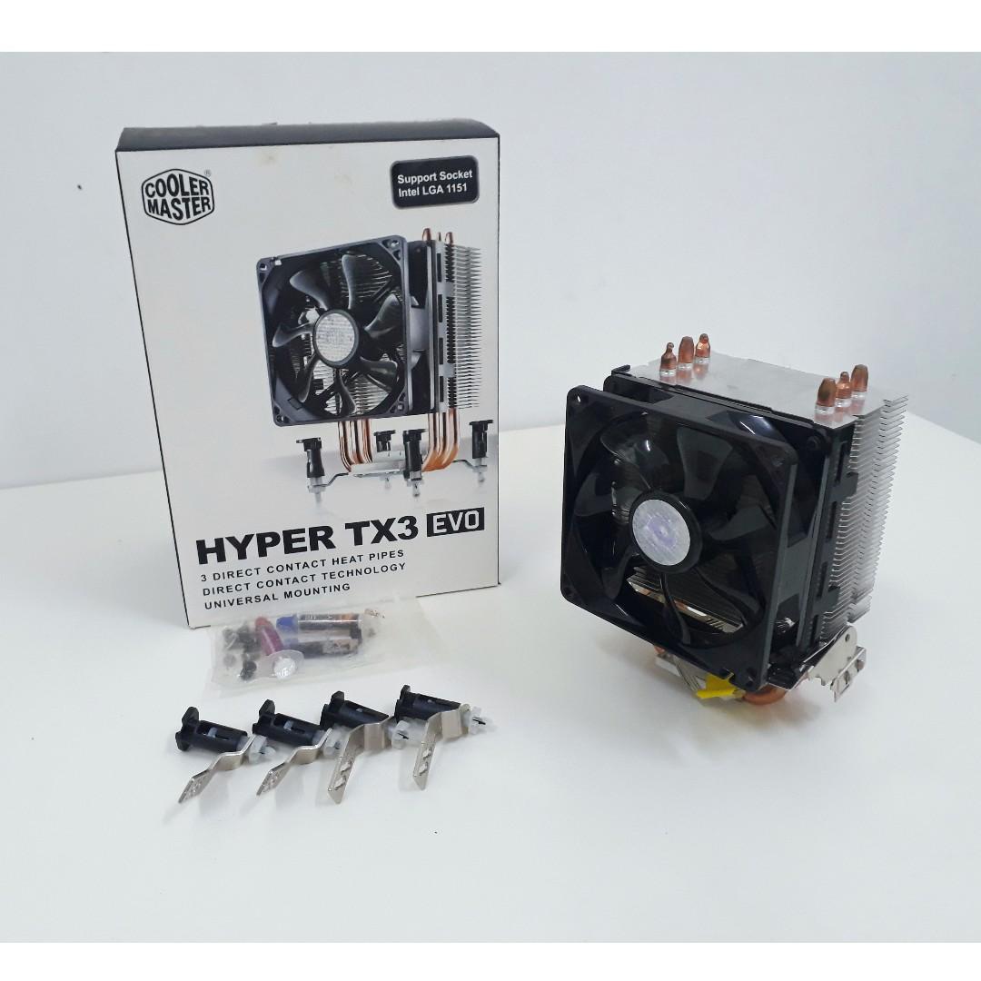 Cooler Master Hyper TX3 EVO CPU Cooler, Computers & Tech