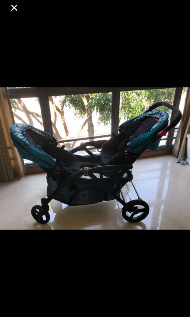 face to face double stroller