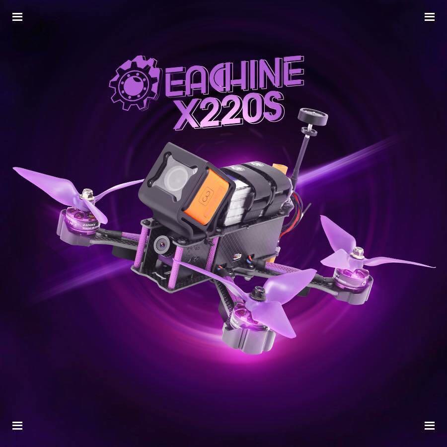 Eachine wizard store x220s fpv racer