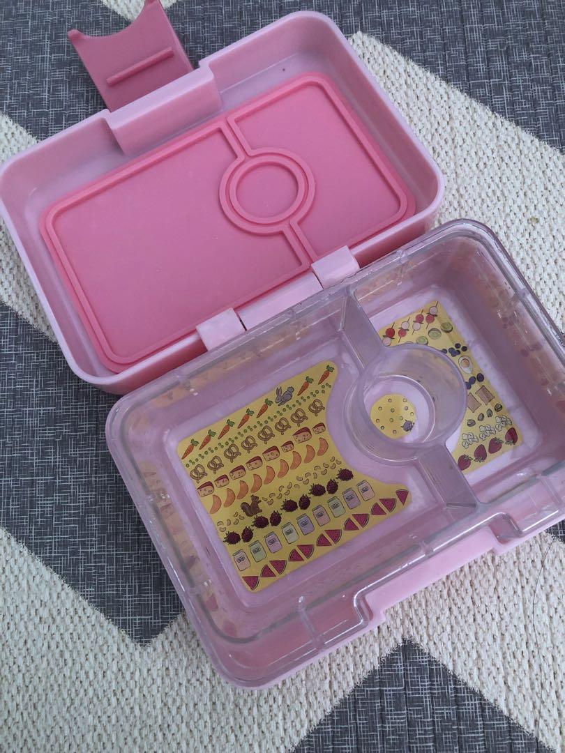 Yumbox Mini Snack Coco Pink 3-Compartment Lunch Box