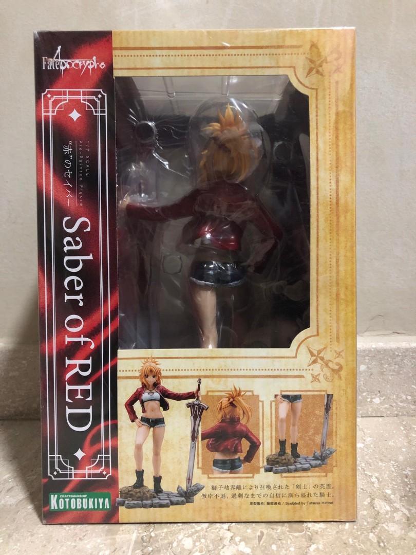 Fate Apocrypha Saber of RED Figurine, Hobbies & Toys, Toys & Games on ...