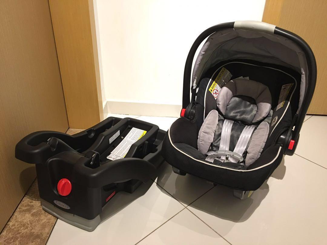 Graco Infant Car Seat with Stroller attachment price revised, Babies