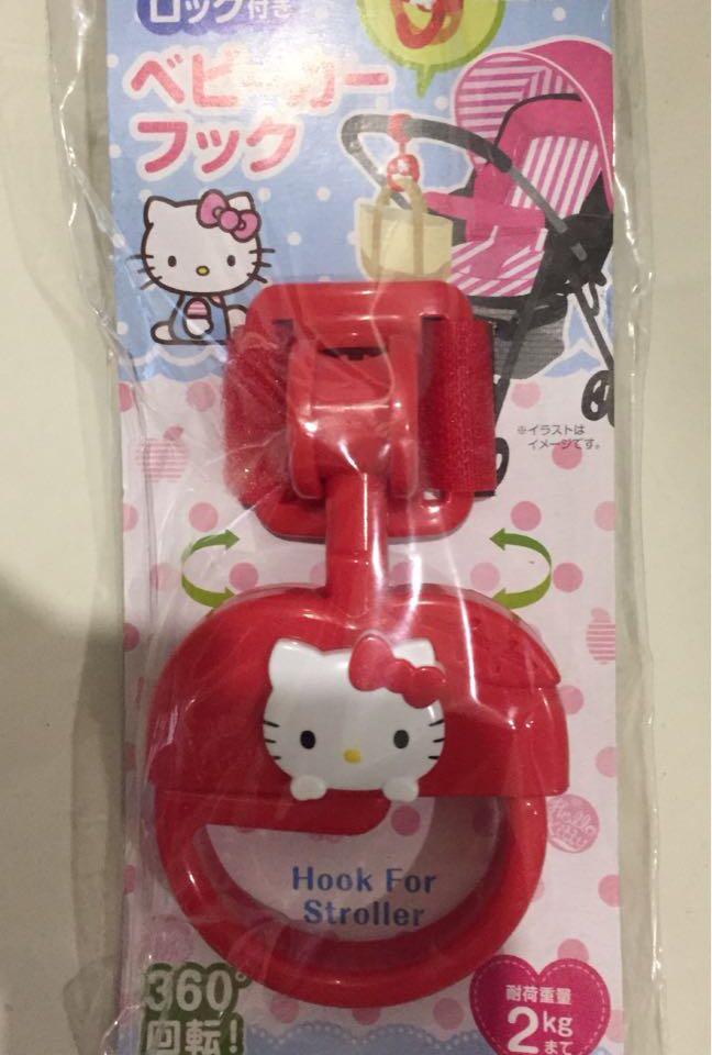 Hook for Stroller (Category: Strollers) located in Quezon City. Submitted by disco_10 (Listing ID 219207815, Image 1). Description: Hello Kitty design hook for stroller 2 kg capacity Rotates 360 degrees.