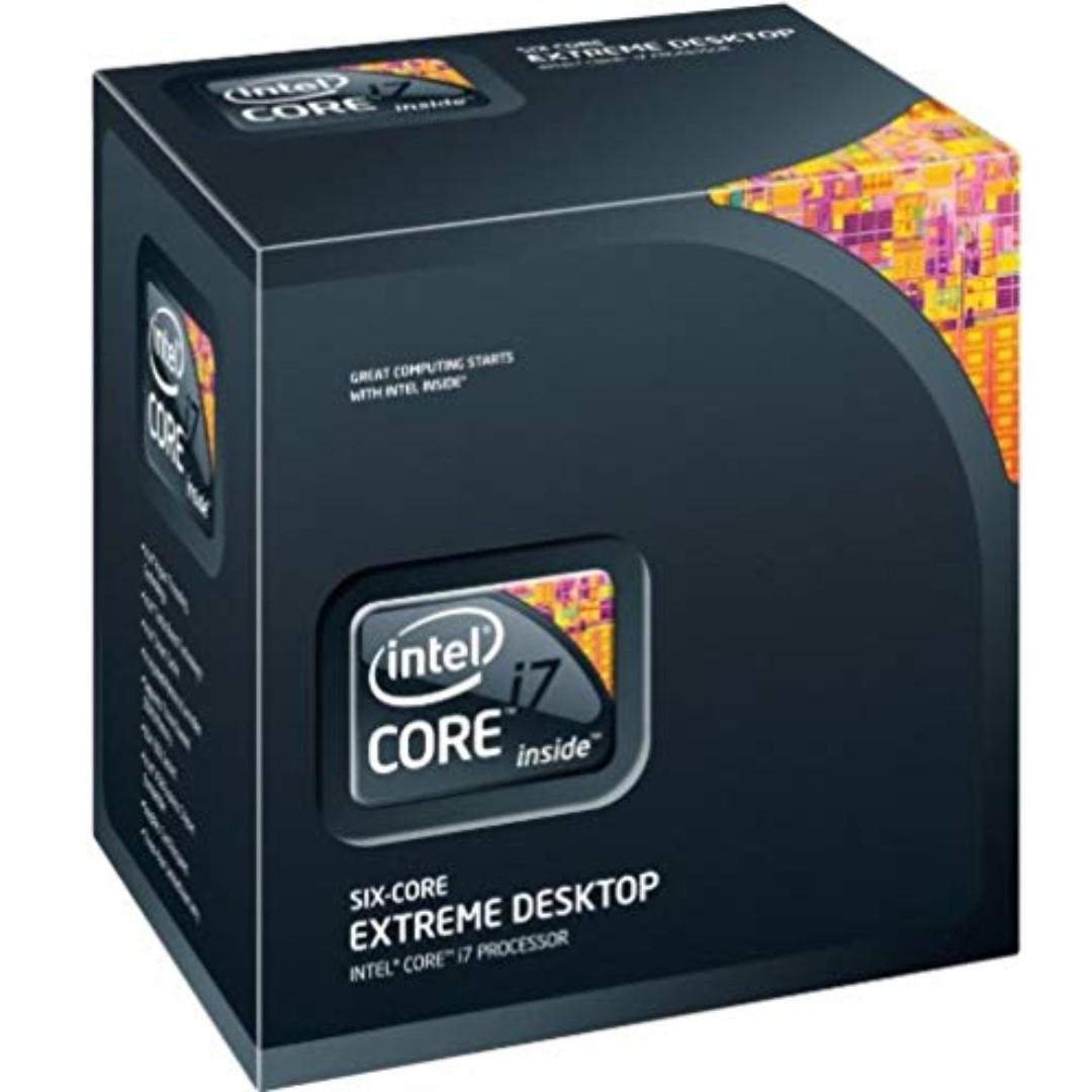 Intel Core I7 980x Processor Extreme Edition Electronics Computer Parts Accessories On Carousell