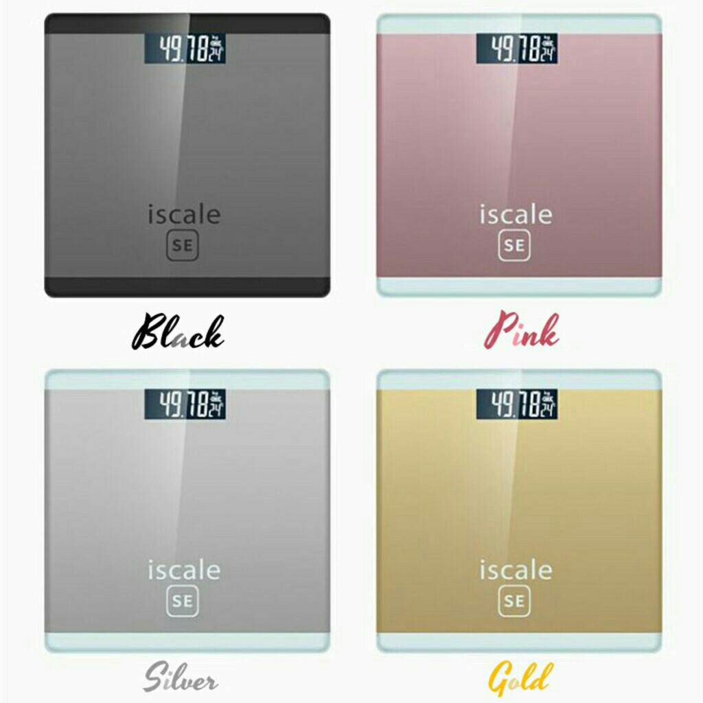 iScale Digital Body Scale/Alat Timbang Berat BadanME150, Health
