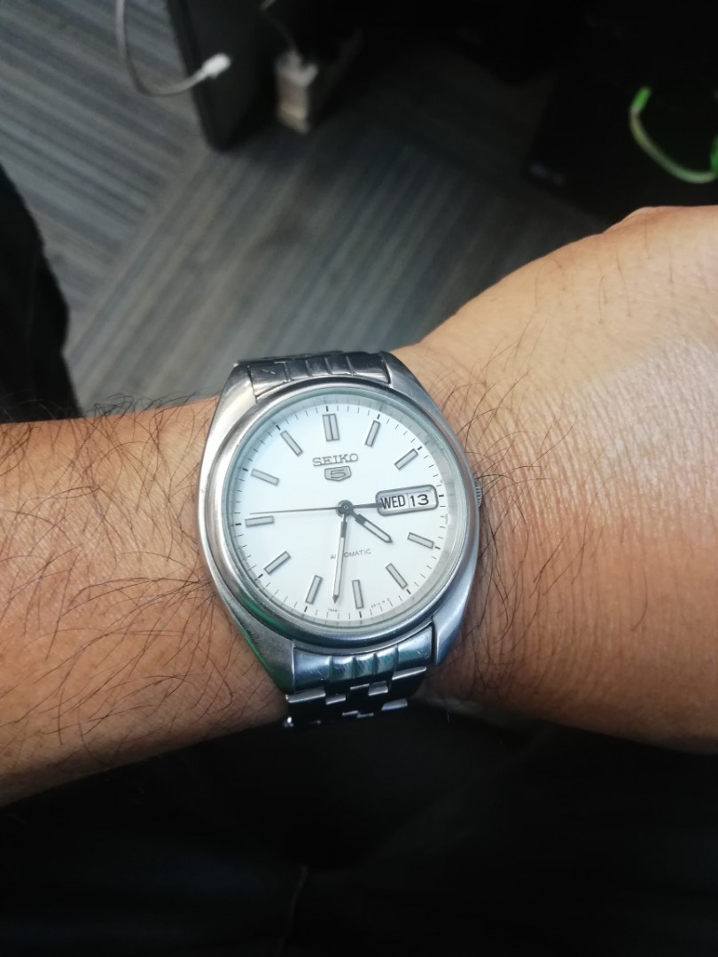 July 2004 or 2014 Seiko 5 SNXA09K like Citizen Orient Rado Tissot Oris Bulova Omega Tag