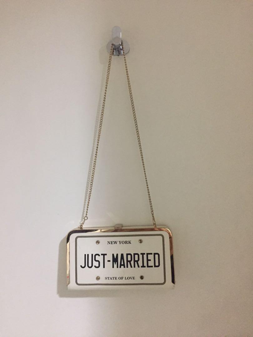 Just Married Clutch Flash Sales, SAVE 56%.