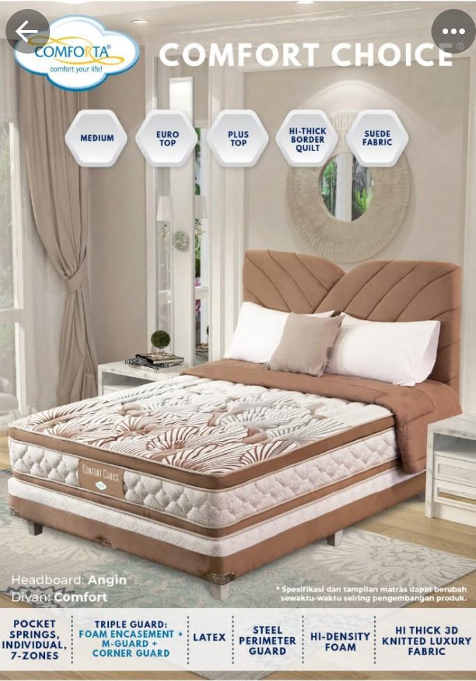 Kasur Spring Bed Bs Di Kredit Perabotan Rumah Di Carousell