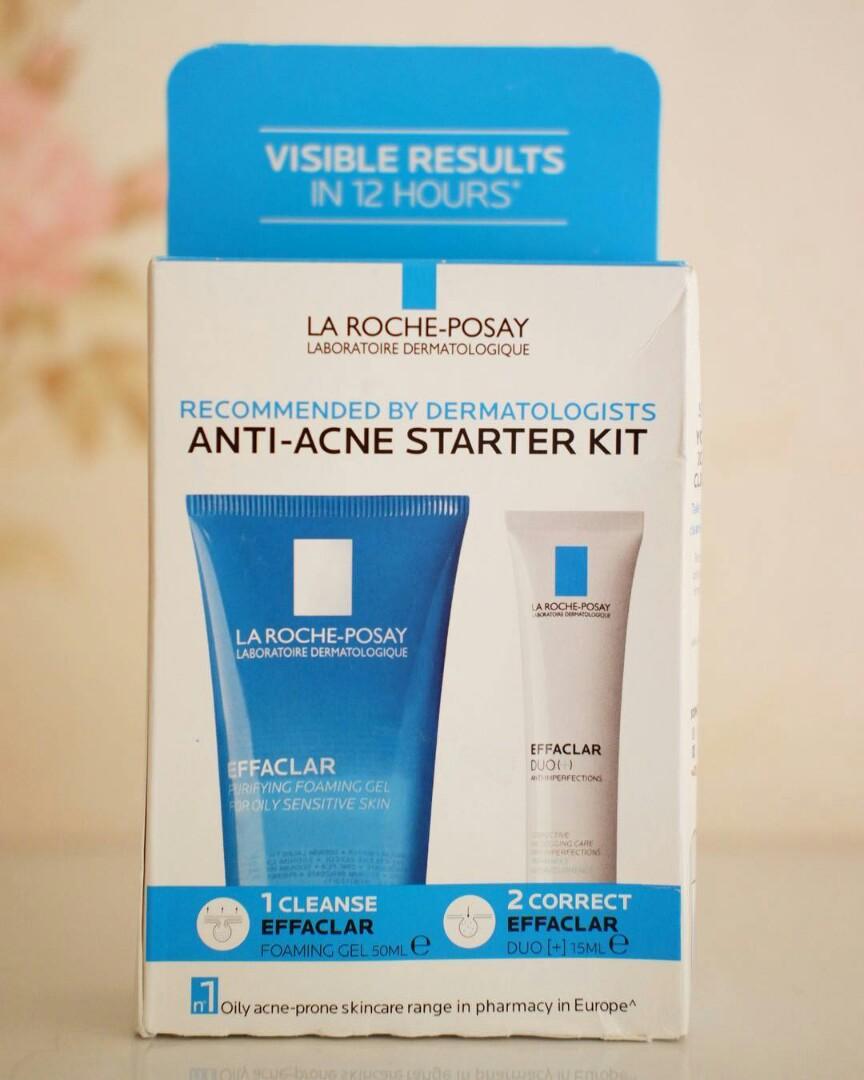 La Roche Posay Anti Acne Starter Kit Kesehatan Kecantikan