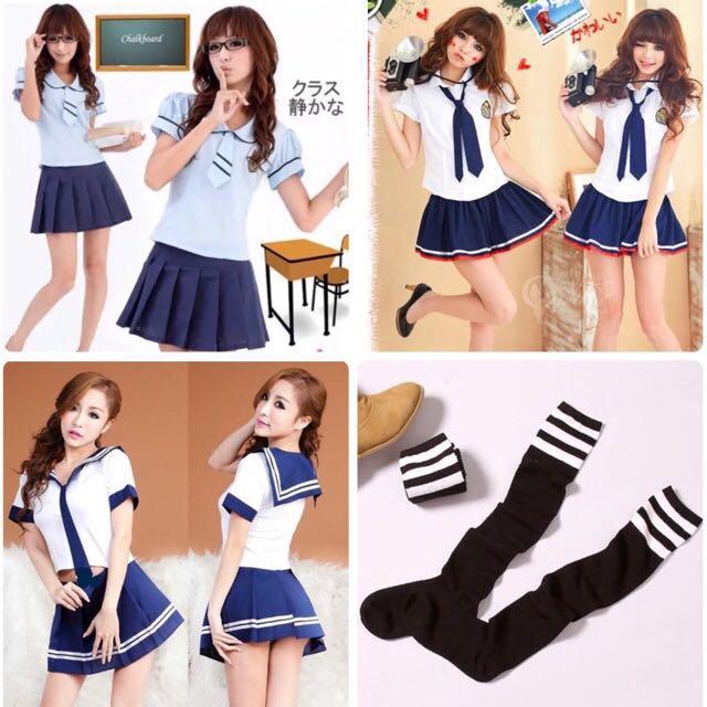 Lingerie Cute Japanese Student Outfits Uniform Costume Cosplay