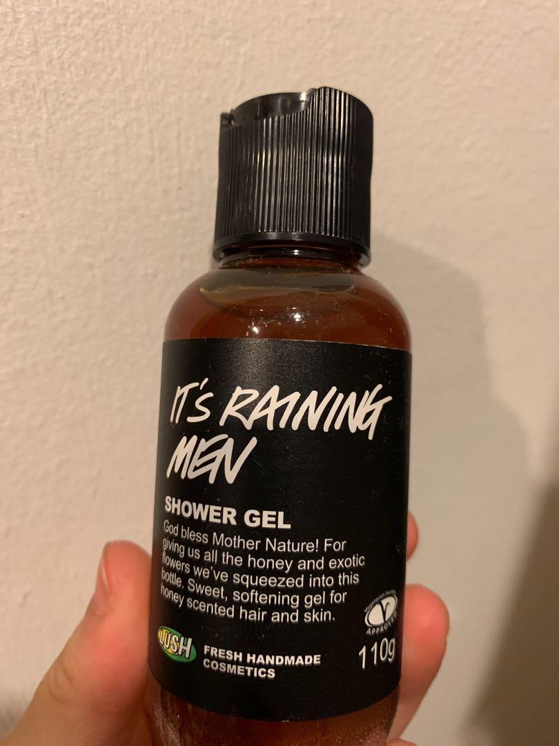 Lush Its raining men shower gel