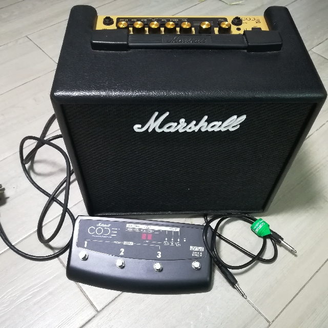 Marshall Code 25 amp 結他喇叭, 興趣及遊戲, 音樂、樂器& 配件 